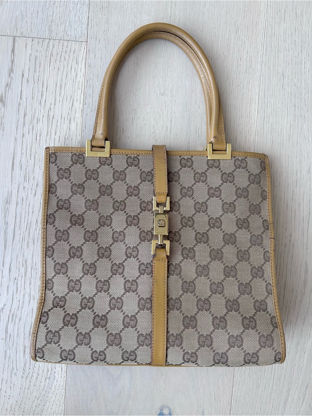 Gucci GG Jackie/Bardot Top-Handle Tote